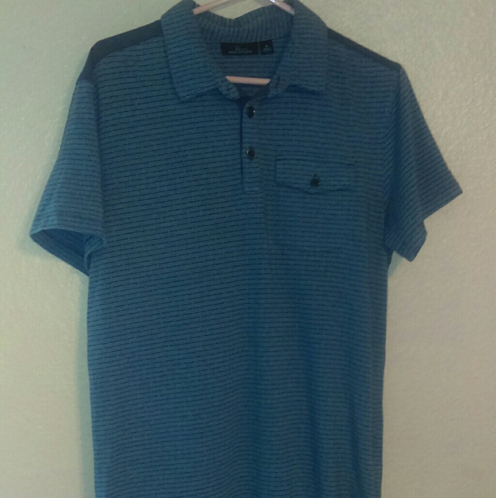 Marc Anthony blue polo shirt